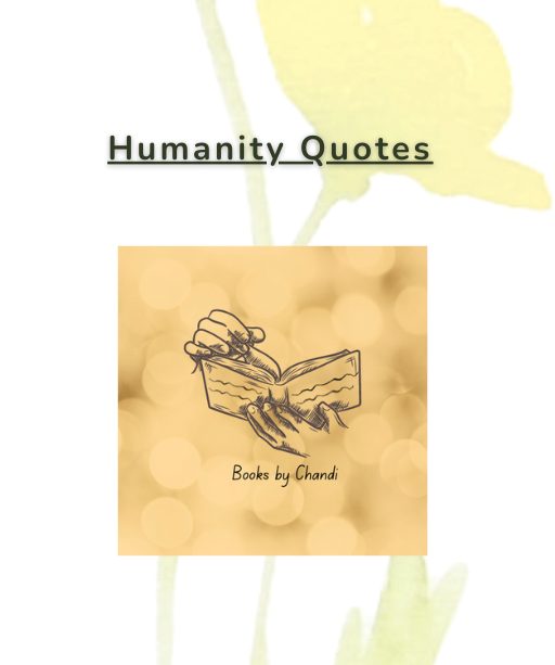 Humanity Quotes cover